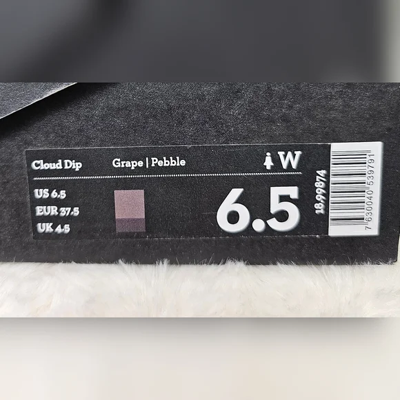 On Running Women's Cloud Dip Shoes sz 6.5US/ 37.5EU GRAPE/PEBBLE (& Extra Laces) - Picture 11 of 12